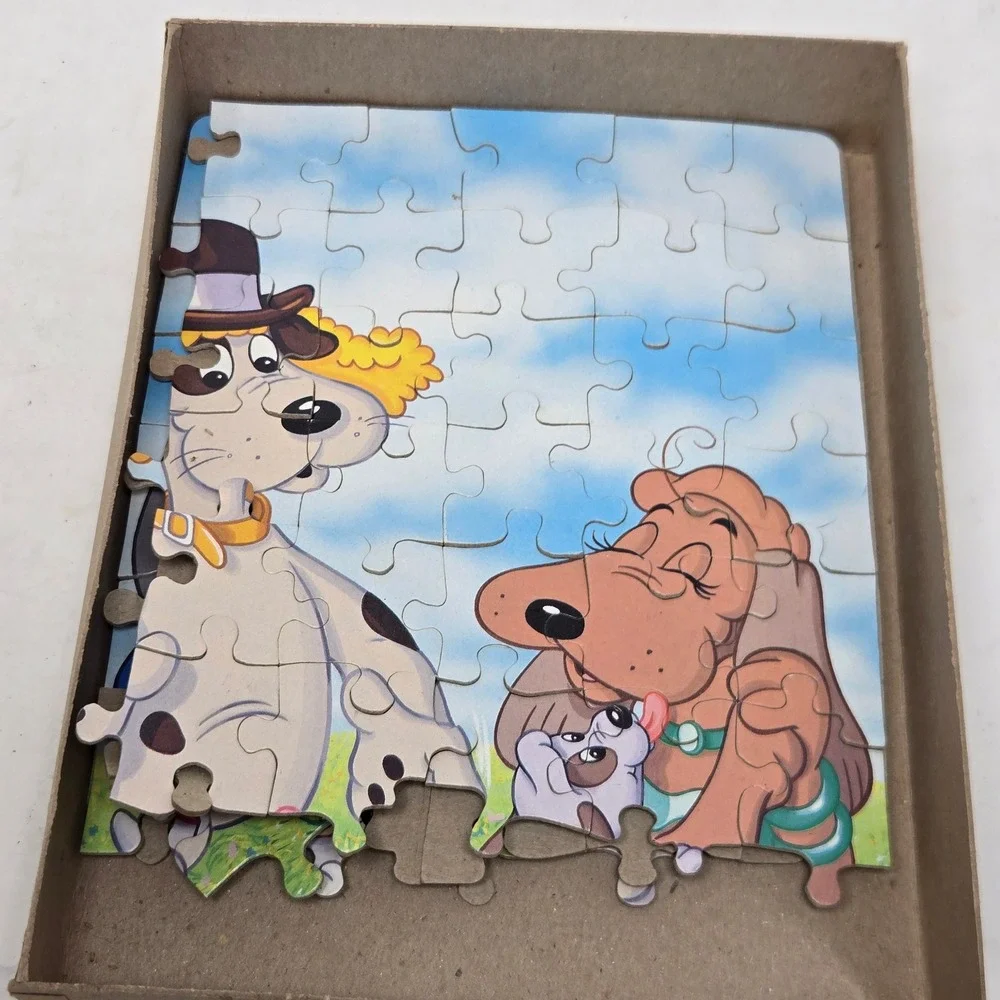 Vintage 1987 Pound Puppies Jigsaw Puzzle 100 Piece Golden Tonka 4609-41 Dogs 80s